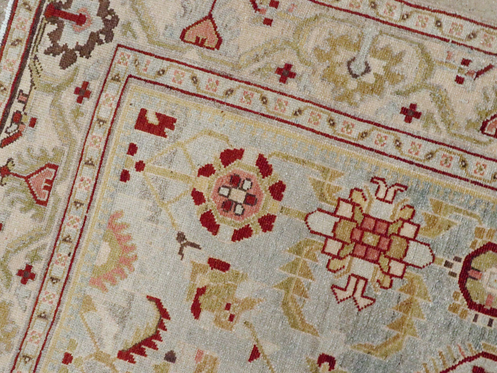 Vintage Persian Malayer Rug, No.26592 - Staging