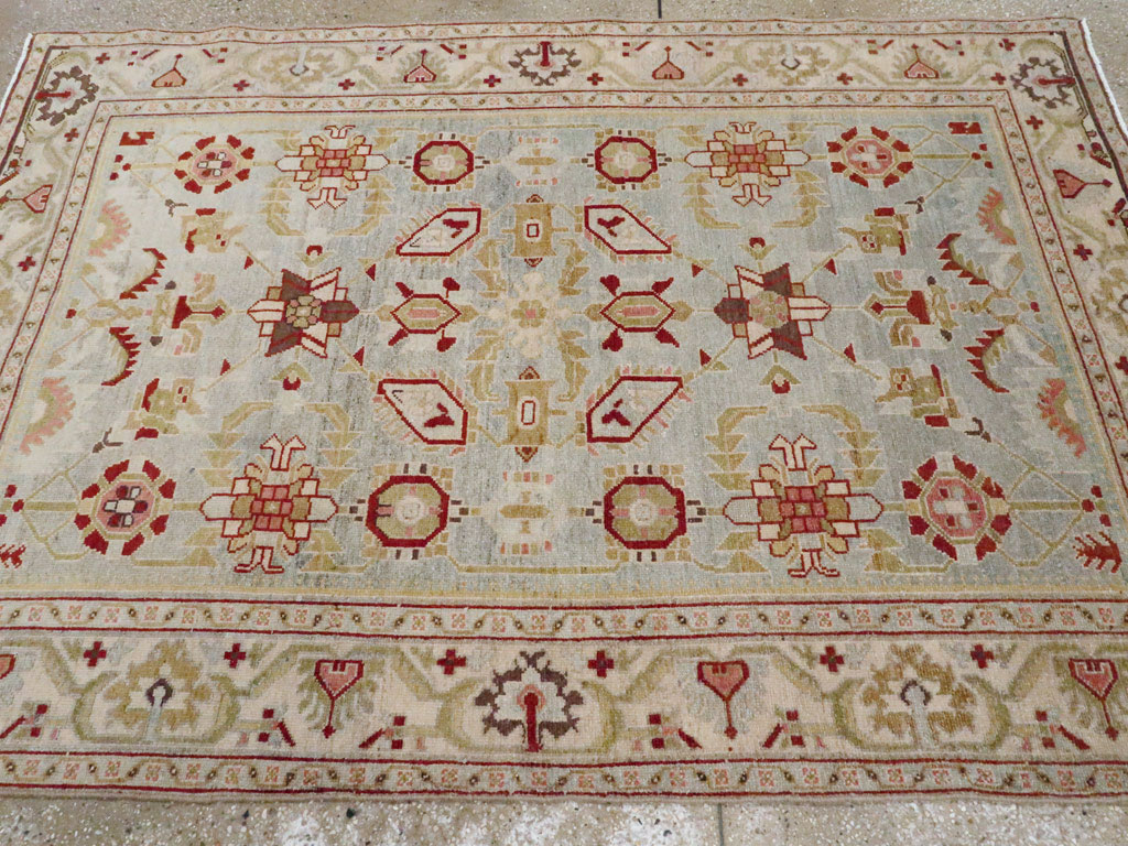 Vintage Persian Malayer Rug, No.26592 - Staging