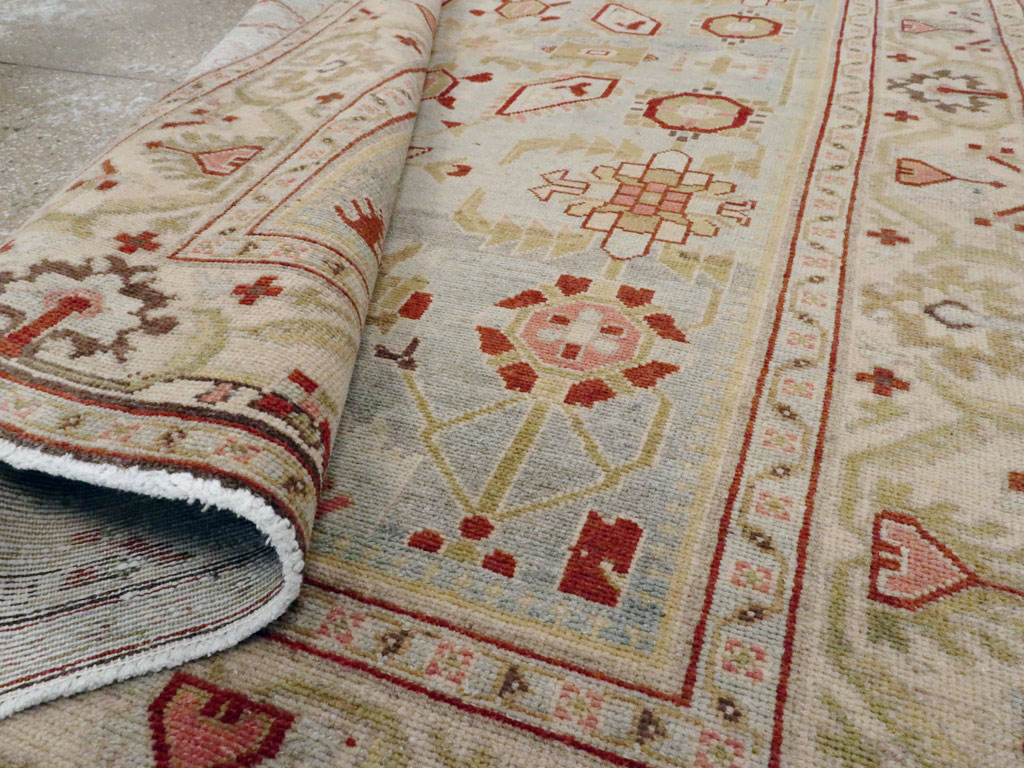 Vintage Persian Malayer Rug, No.26592 - Staging