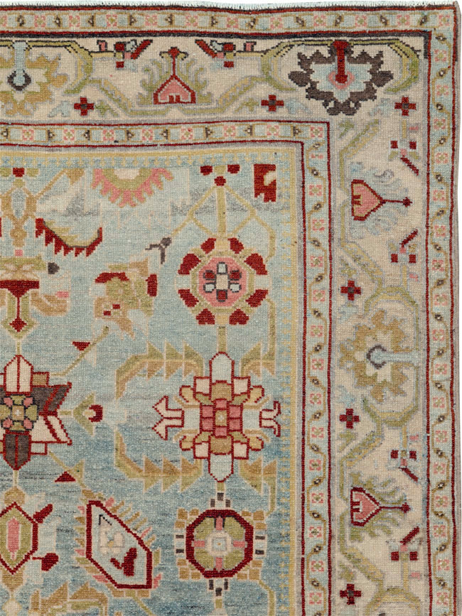 Vintage Persian Malayer Rug, No.26592 - Staging