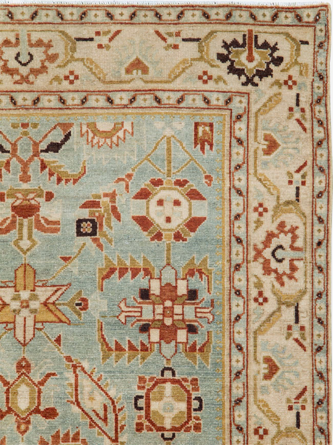 Vintage Persian Malayer Rug, No.26594 - Staging