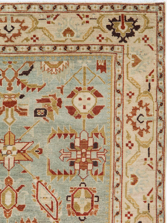 Vintage Persian Malayer Rug, No.26594 - Staging