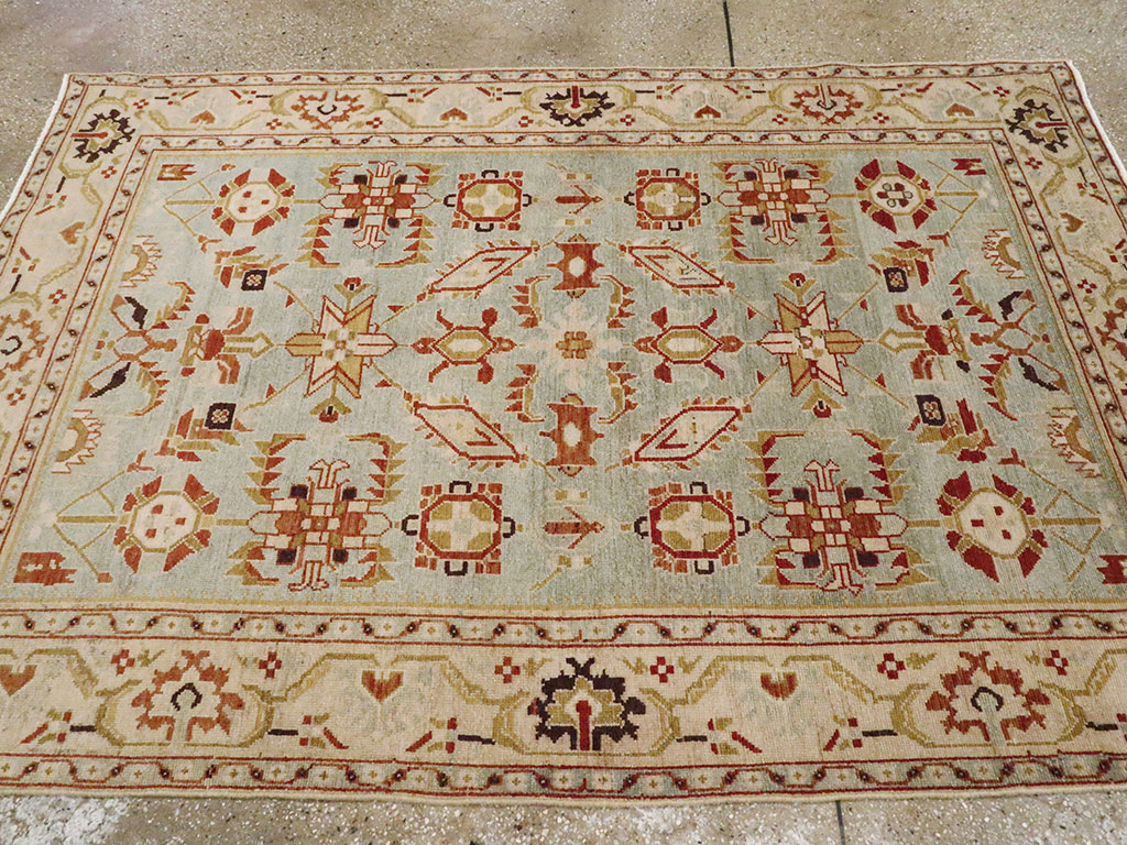 Vintage Persian Malayer Rug, No.26594 - Staging