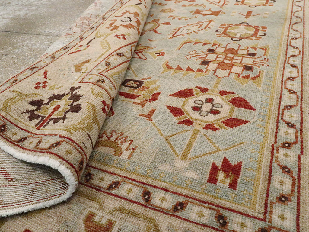 Vintage Persian Malayer Rug, No.26594 - Staging