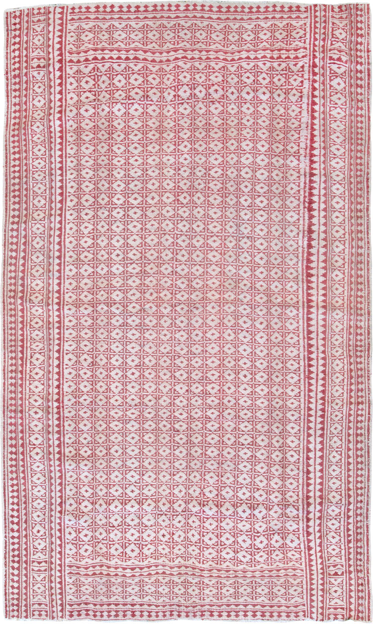 Vintage Persian Reversible Flatweave, No.26598 - Staging