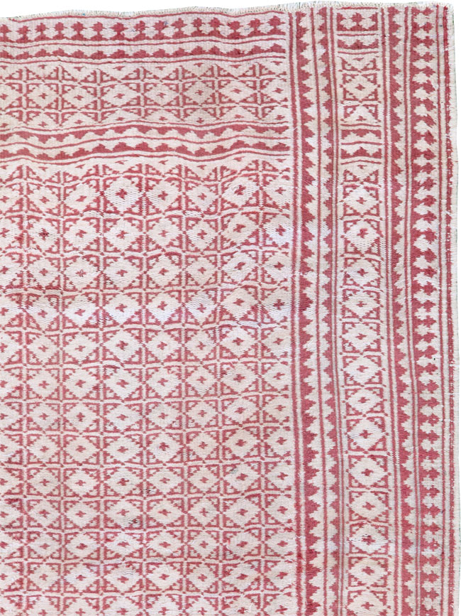 Vintage Persian Reversible Flatweave, No.26598 - Staging