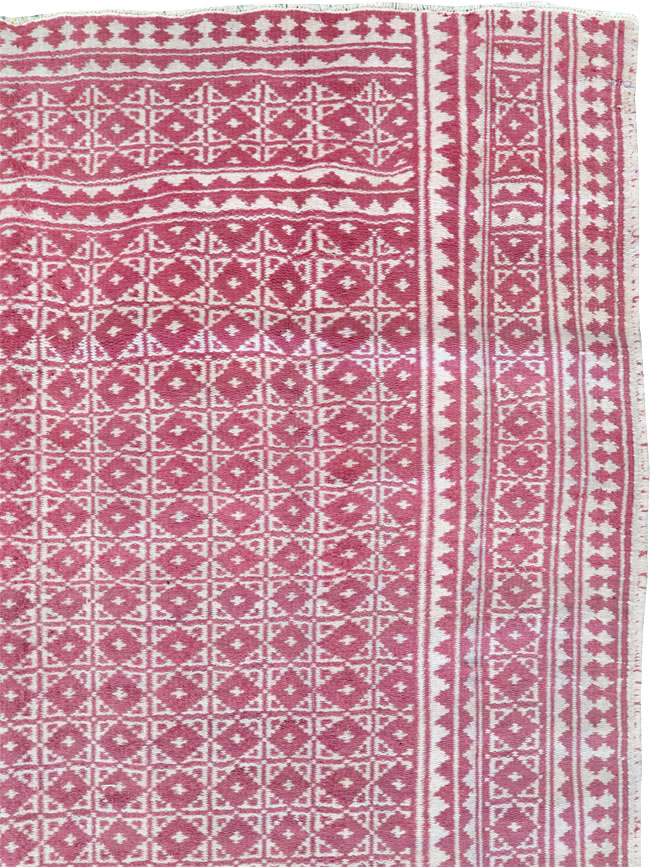 Vintage Persian Reversible Flatweave, No.26598 - Staging