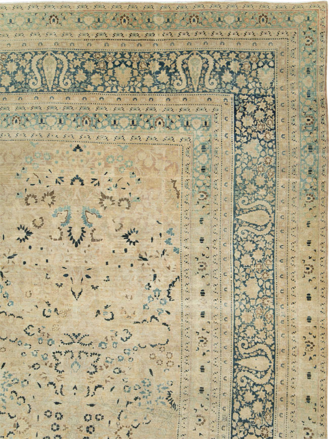 Antique Persian Mashad Carpet, No.26605 - Staging
