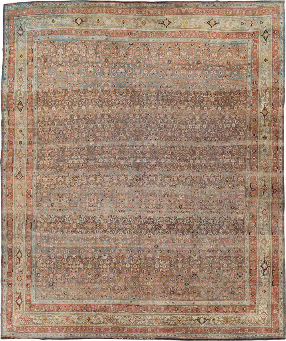 Antique Persian Bidjar Carpet, No.26617 - Staging