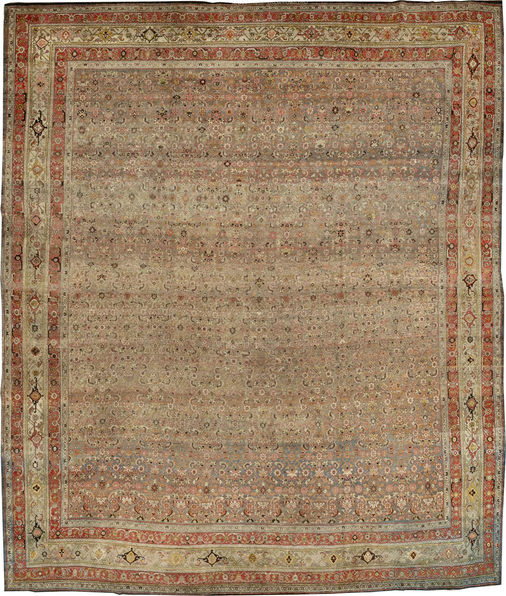 Antique Persian Bidjar Carpet, No.26617 - Staging