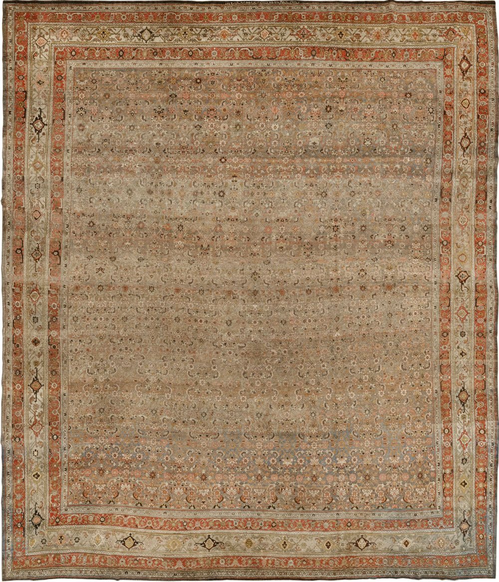 Antique Persian Bidjar Carpet, No.26617 - Staging