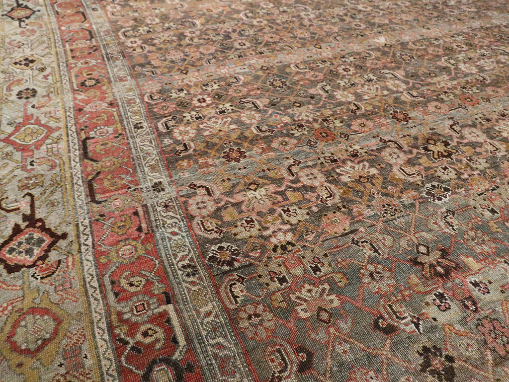 Antique Persian Bidjar Carpet, No.26617 - Staging