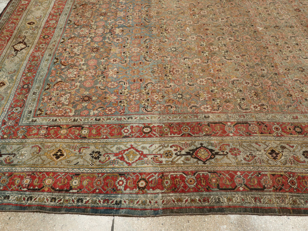 Antique Persian Bidjar Carpet, No.26617 - Staging