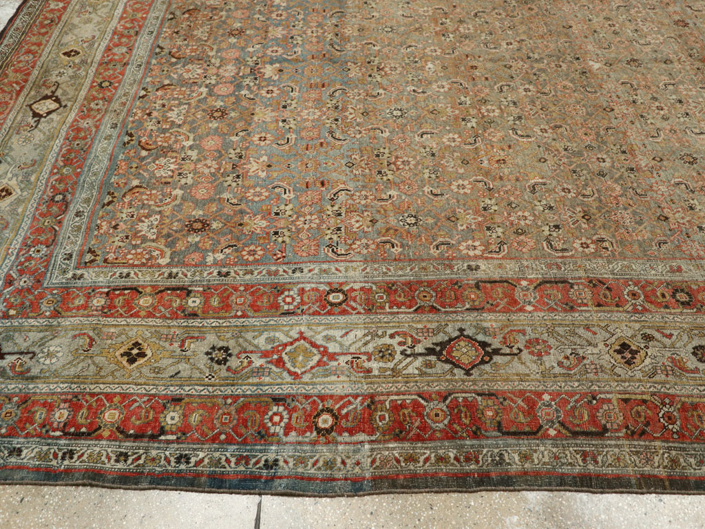Antique Persian Bidjar Carpet, No.26617 - Staging
