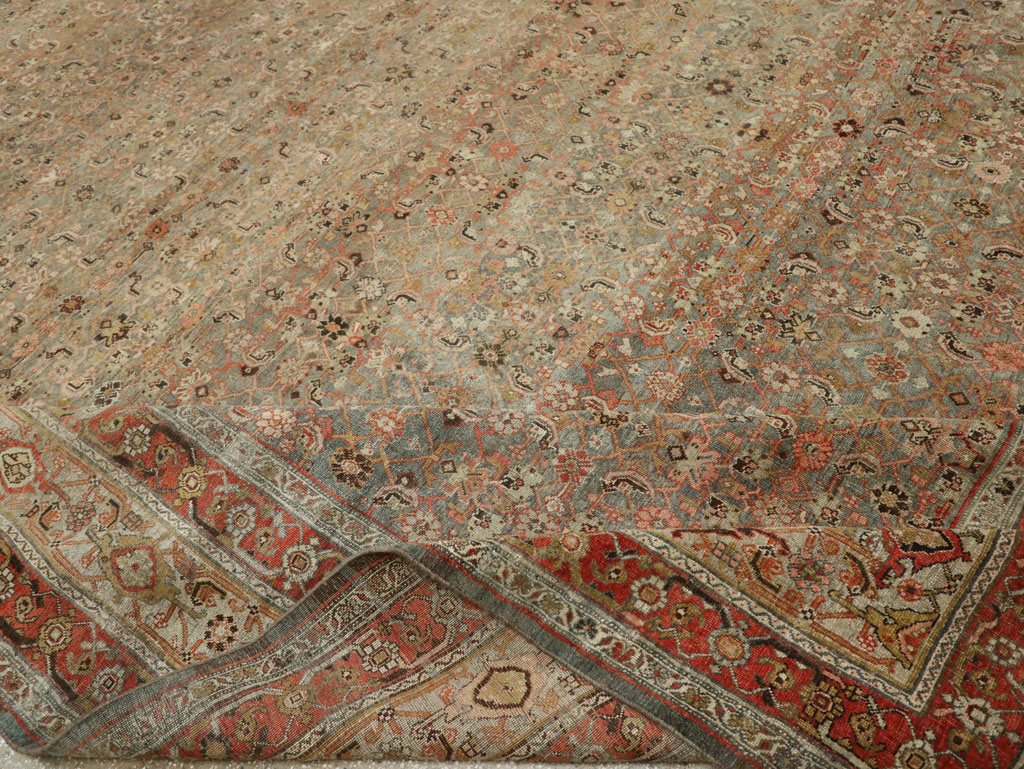 Antique Persian Bidjar Carpet, No.26617 - Staging