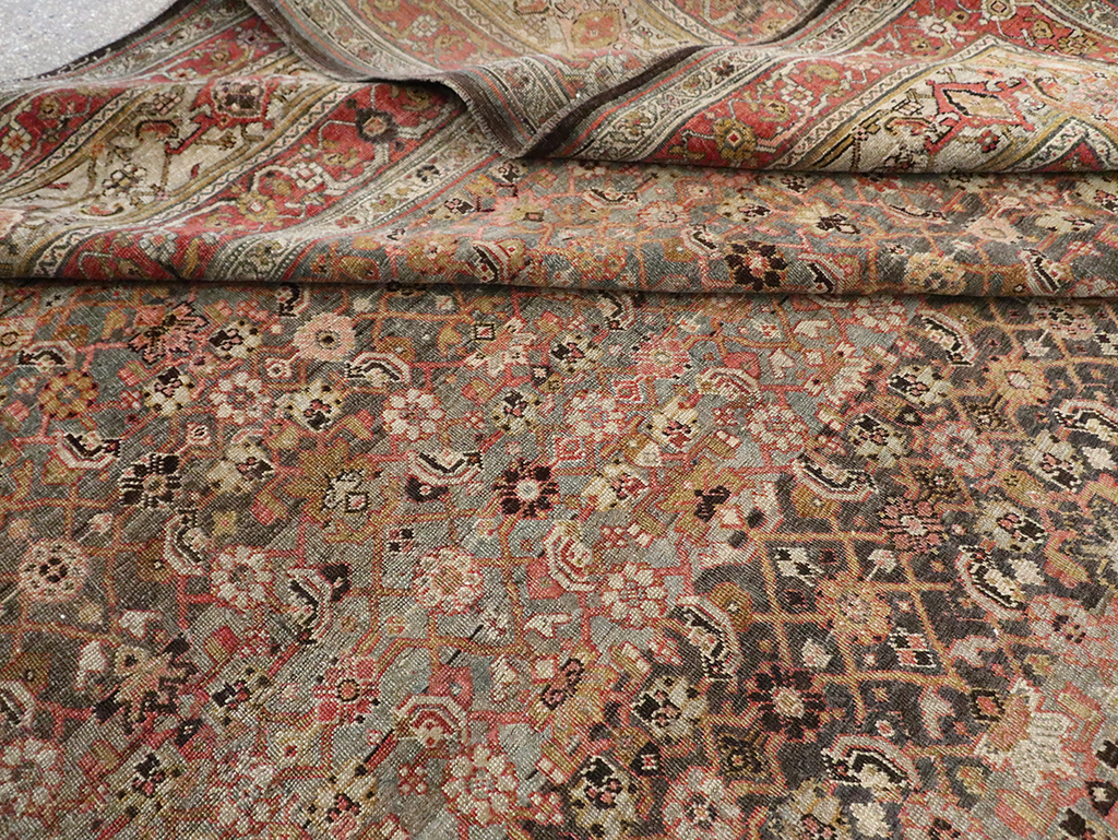 Antique Persian Bidjar Carpet, No.26617 - Staging