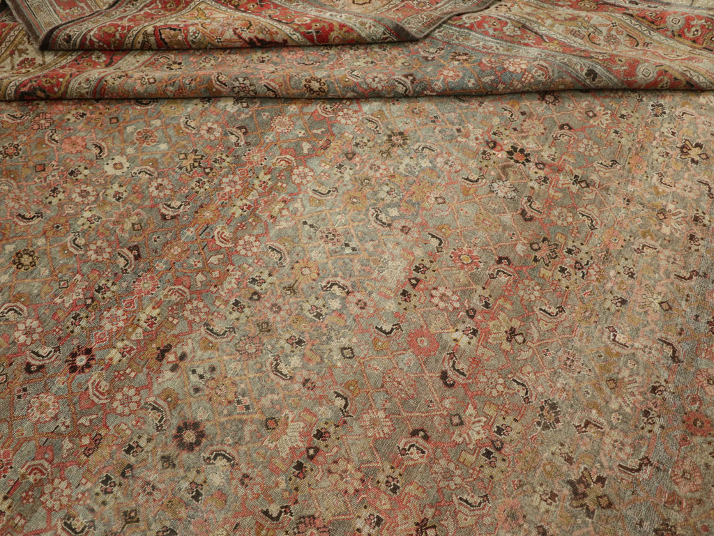 Antique Persian Bidjar Carpet, No.26617 - Staging
