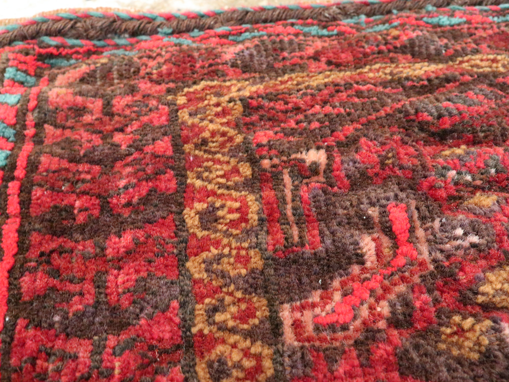 Vintage Central Asian Turkoman Tribal Bag, No.26620 - Staging