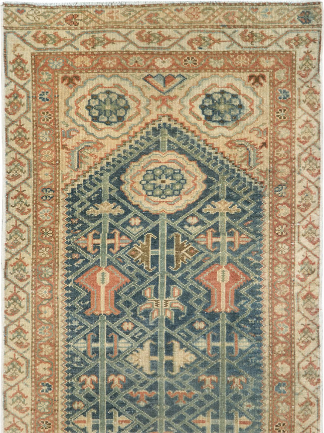 Vintage Persian Malayer Runner, No.26623 - Staging