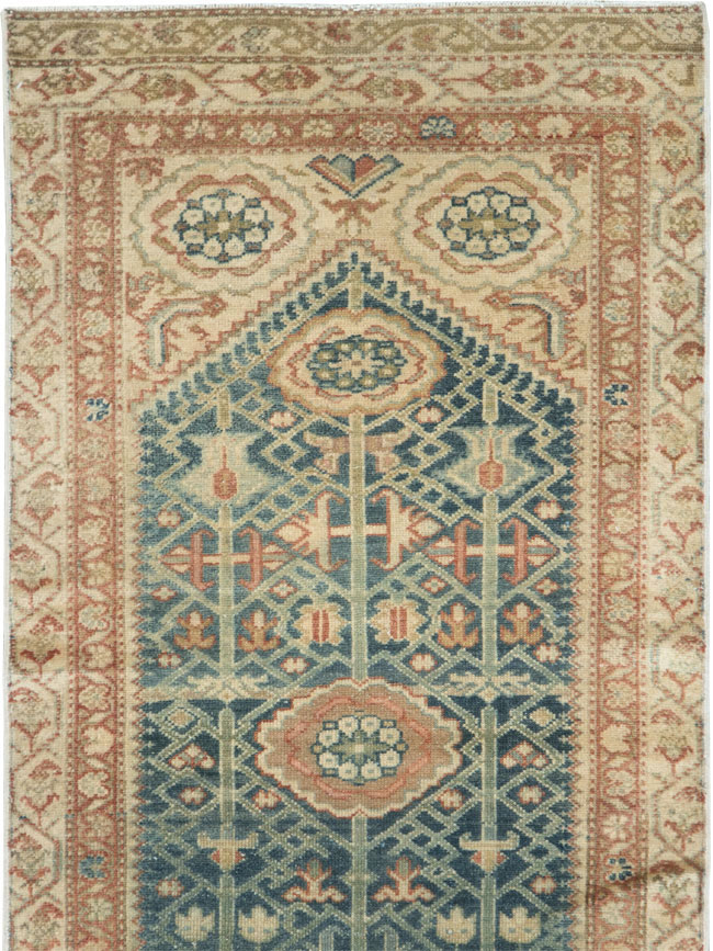 Vintage Persian Malayer Runner, No.26623 - Staging