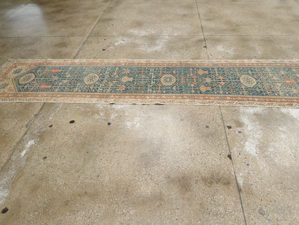 Vintage Persian Malayer Runner, No.26623 - Staging