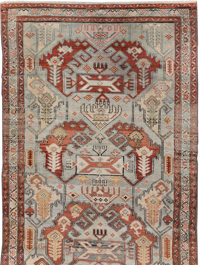 Antique Persian Malayer Runner, No.26627 - Staging