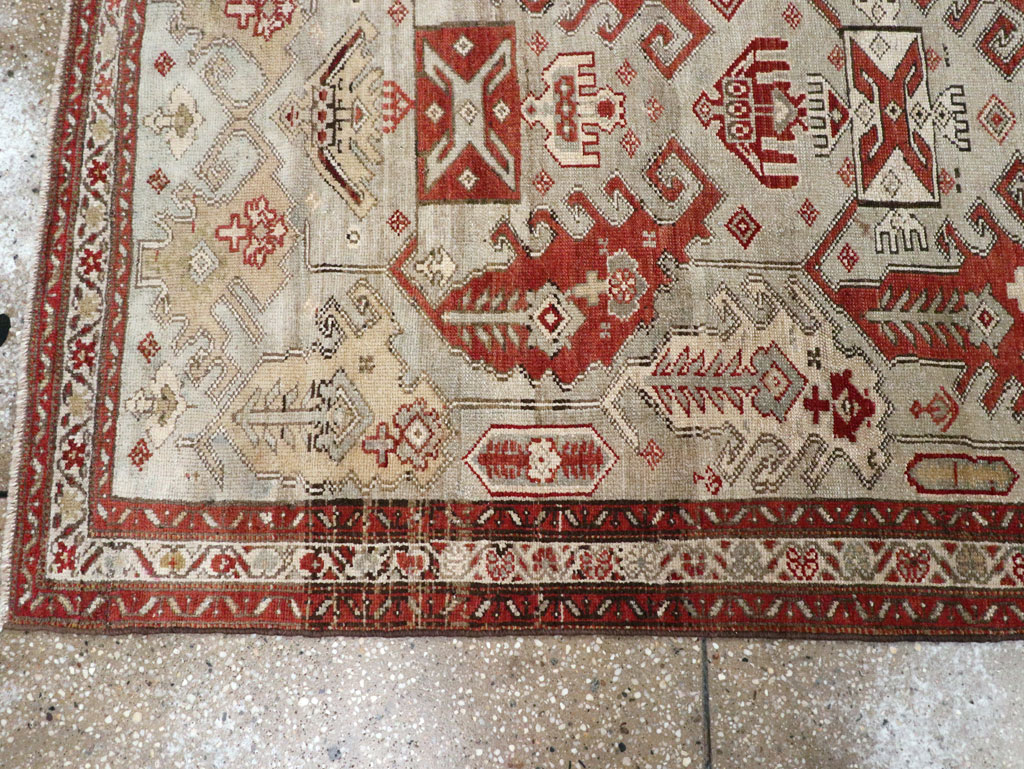 Antique Persian Malayer Runner, No.26627 - Staging