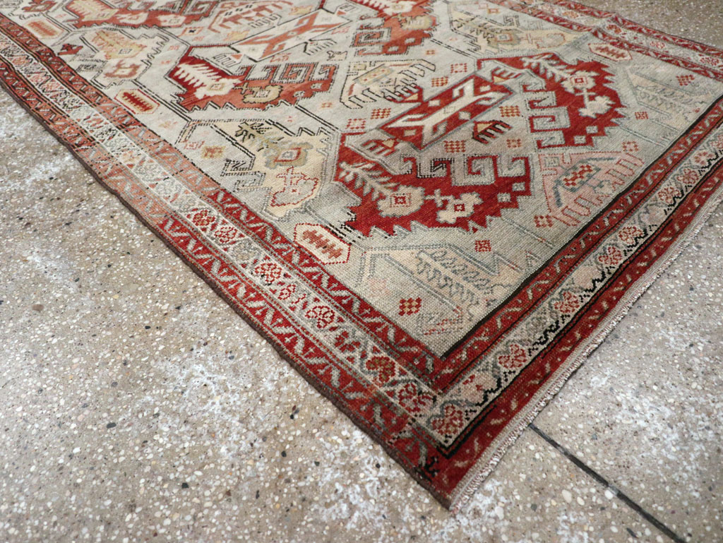 Antique Persian Malayer Runner, No.26627 - Staging