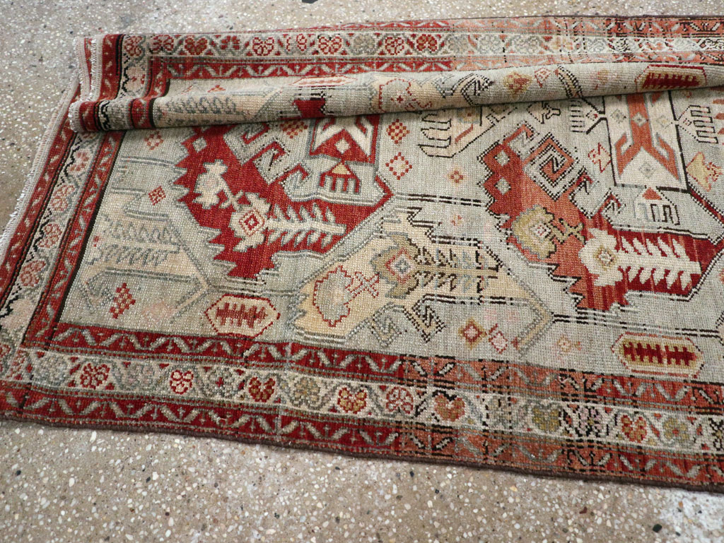 Antique Persian Malayer Runner, No.26627 - Staging