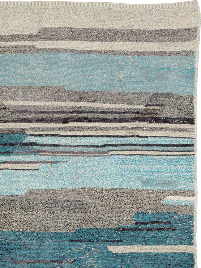 Modern Moroccan Carpet, No.26630 - Staging