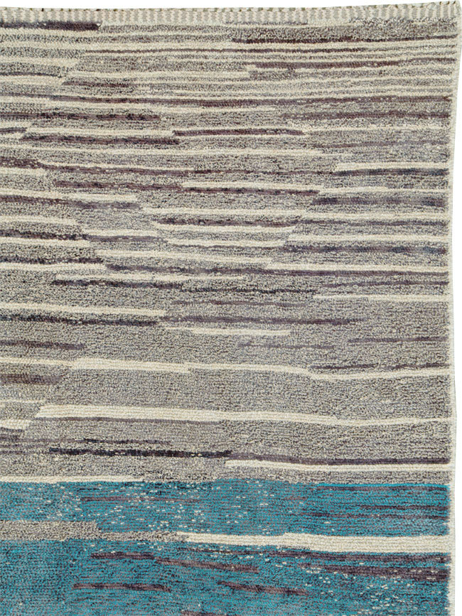 Modern Moroccan Carpet, No.26630 - Staging