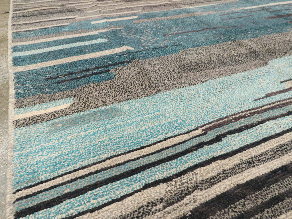 Modern Moroccan Carpet, No.26630 - Staging
