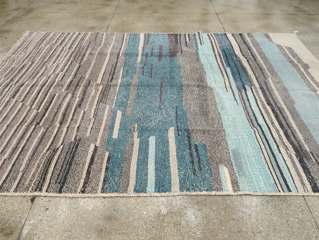 Modern Moroccan Carpet, No.26630 - Staging