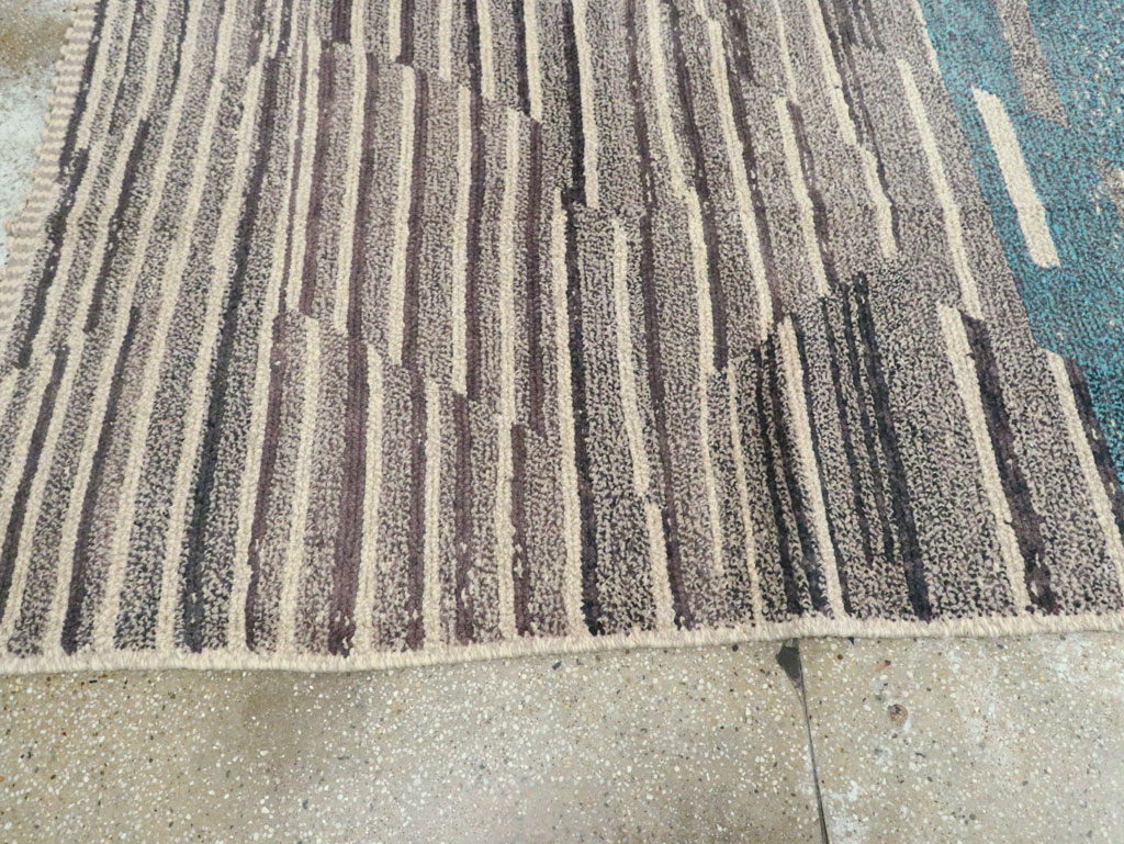 Modern Moroccan Carpet, No.26630 - Staging