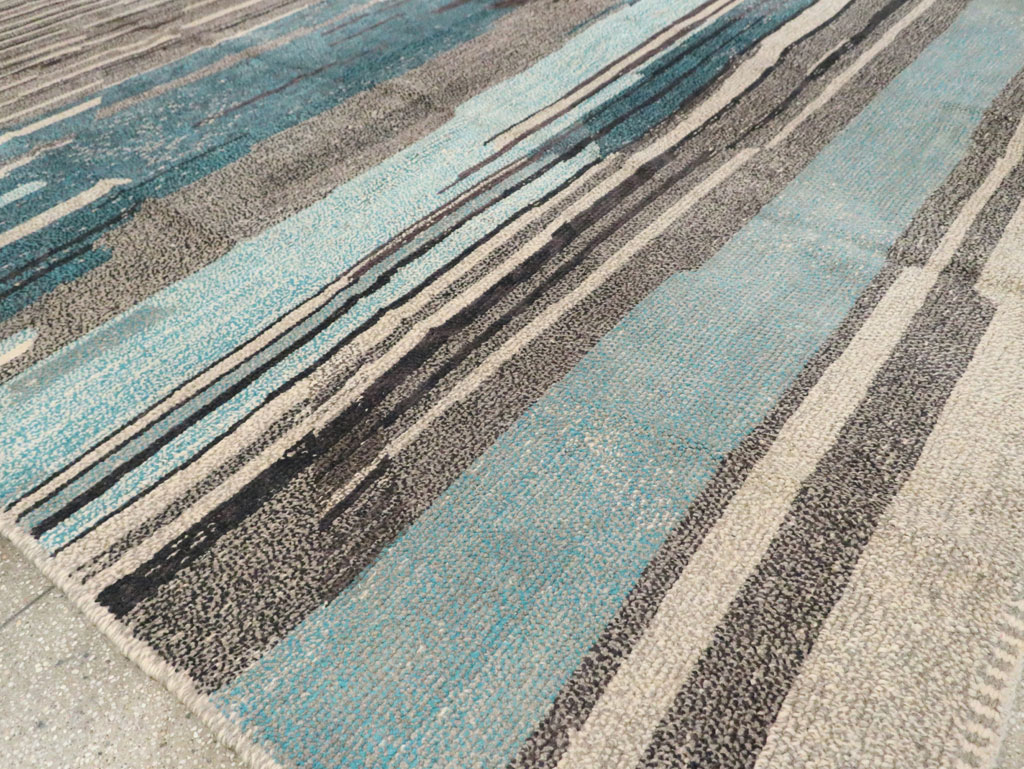 Modern Moroccan Carpet, No.26630 - Staging