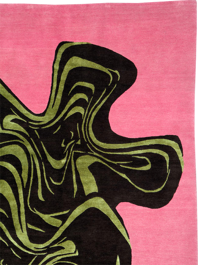 Modern Tibetan Carpet, No.26632 - Staging