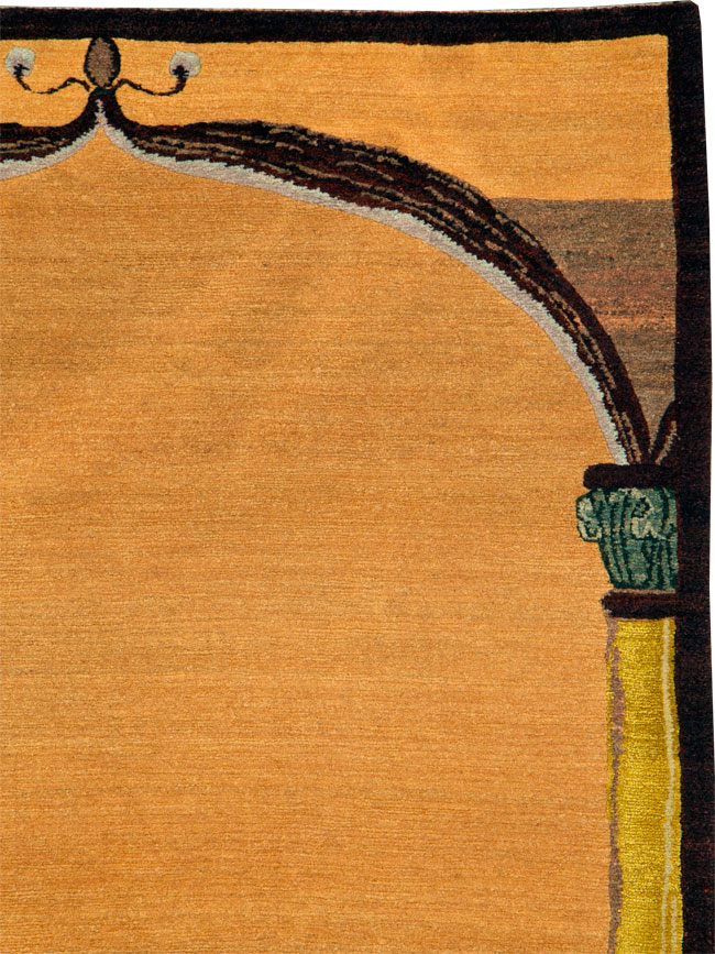 Modern Tibetan Rug, No.26633 - Staging