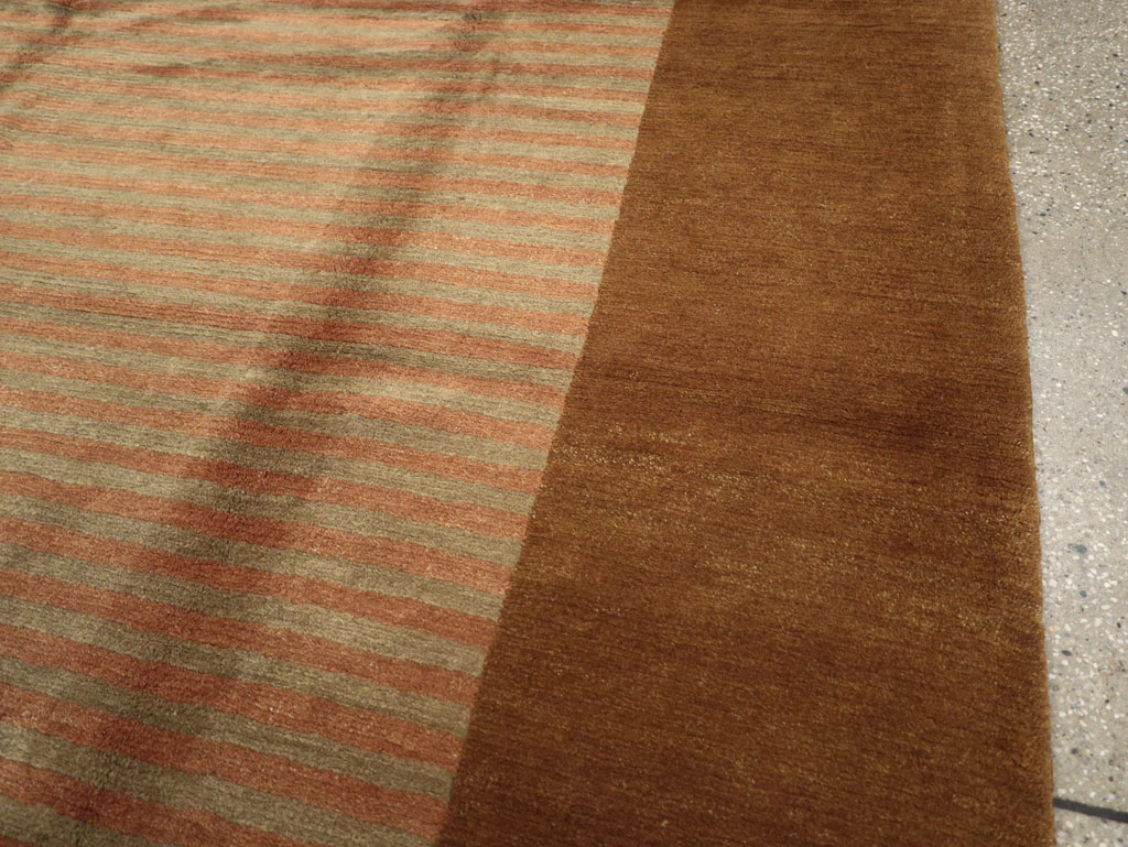 Modern Tibetan Room Size Carpet, No.26638 - Staging