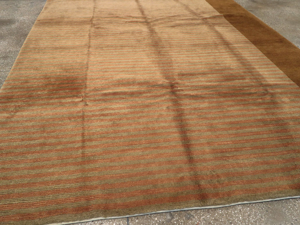 Modern Tibetan Room Size Carpet, No.26638 - Staging