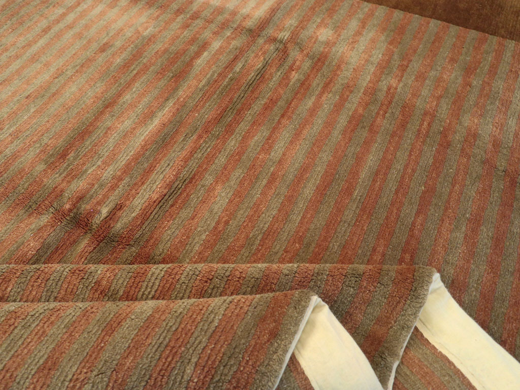 Modern Tibetan Room Size Carpet, No.26638 - Staging