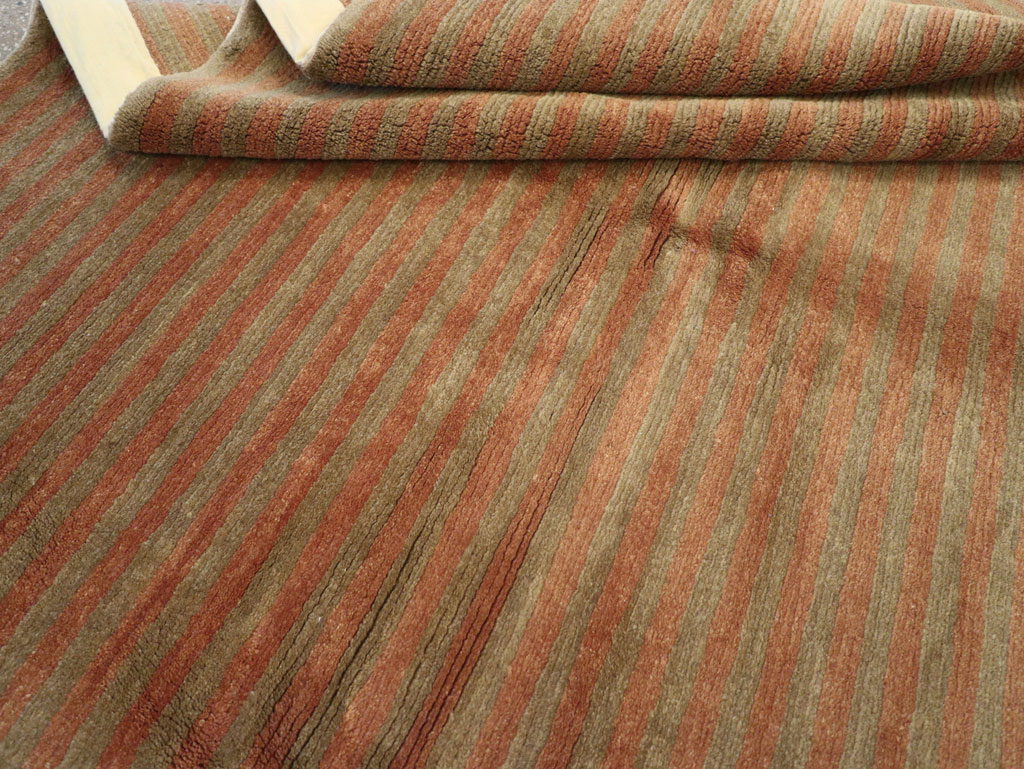 Modern Tibetan Room Size Carpet, No.26638 - Staging