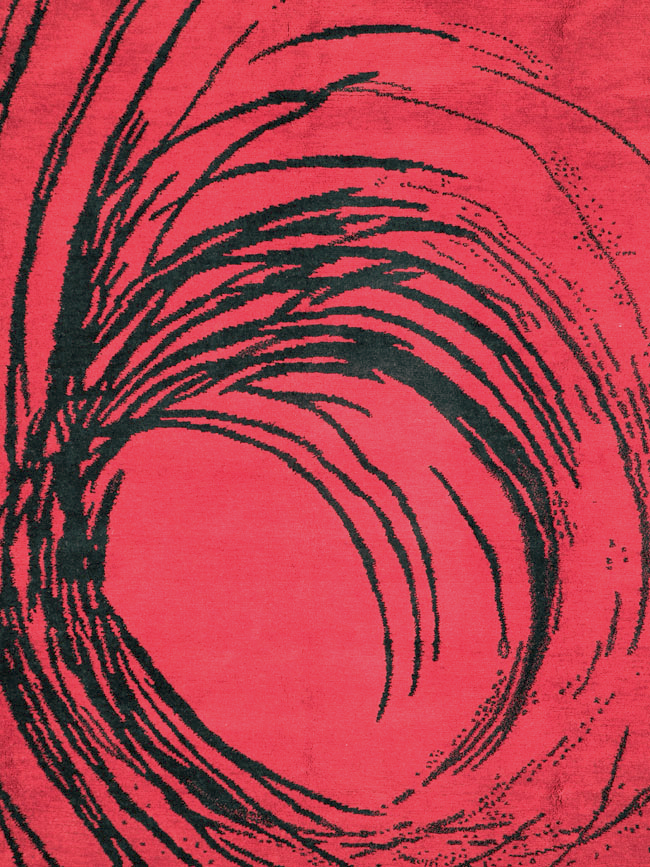 Modern Tibetan Carpet, No.26640 - Staging