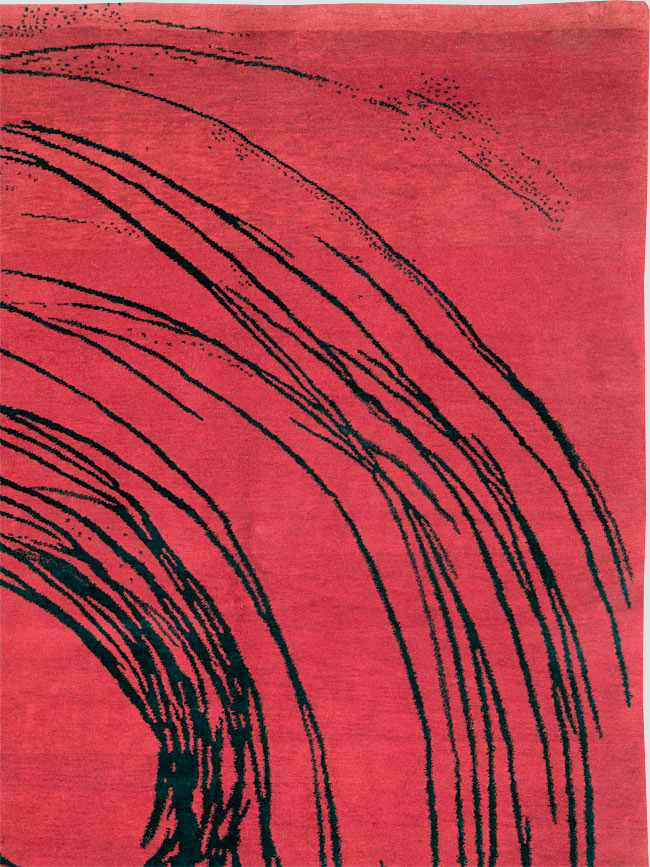 Modern Tibetan Carpet, No.26640 - Staging