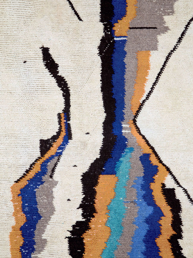 Modern Moroccan Capet, No.26643 - Staging