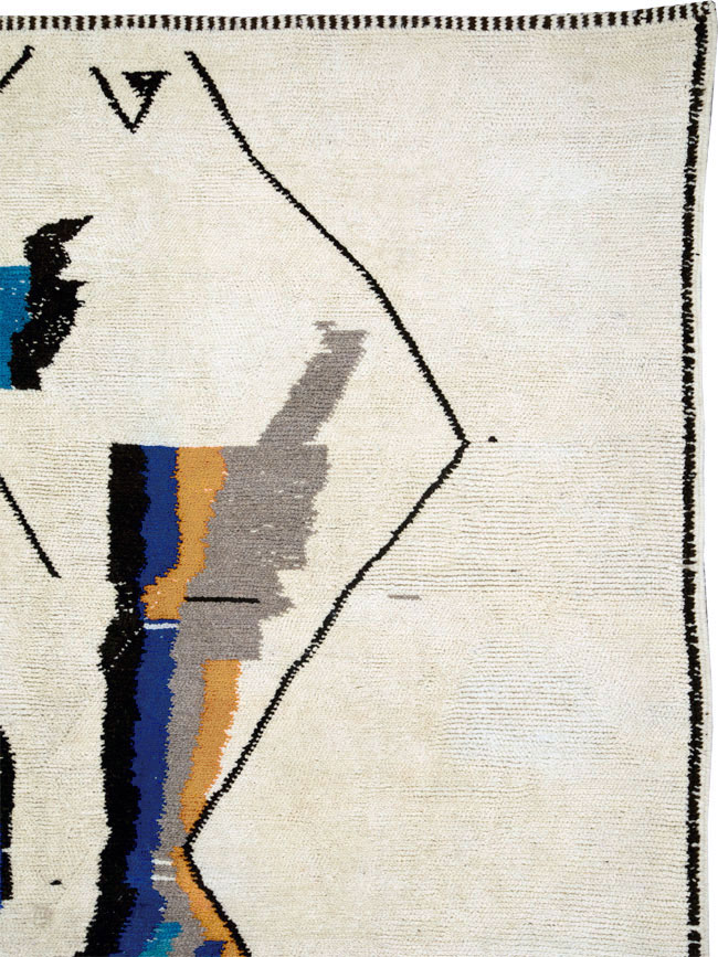 Modern Moroccan Capet, No.26643 - Staging