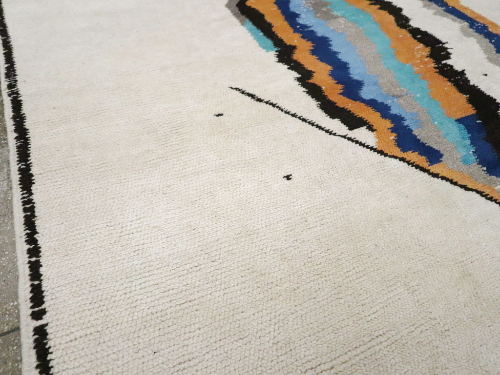 Modern Moroccan Capet, No.26643 - Staging