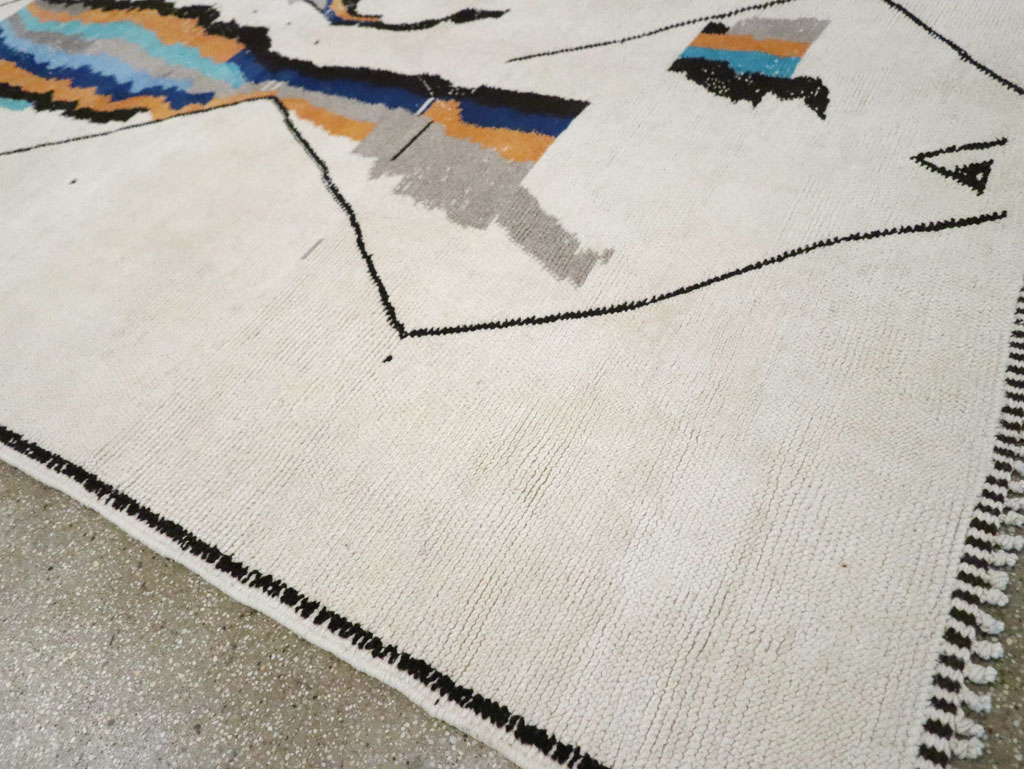 Modern Moroccan Capet, No.26643 - Staging