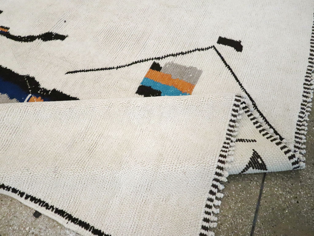 Modern Moroccan Capet, No.26643 - Staging