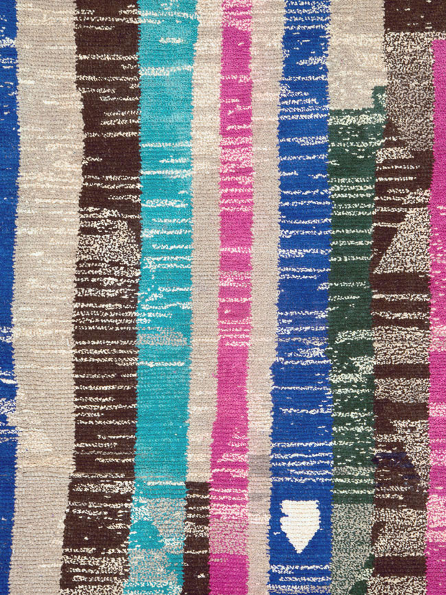 Modern Moroccan Carpet, No.26644 - Staging