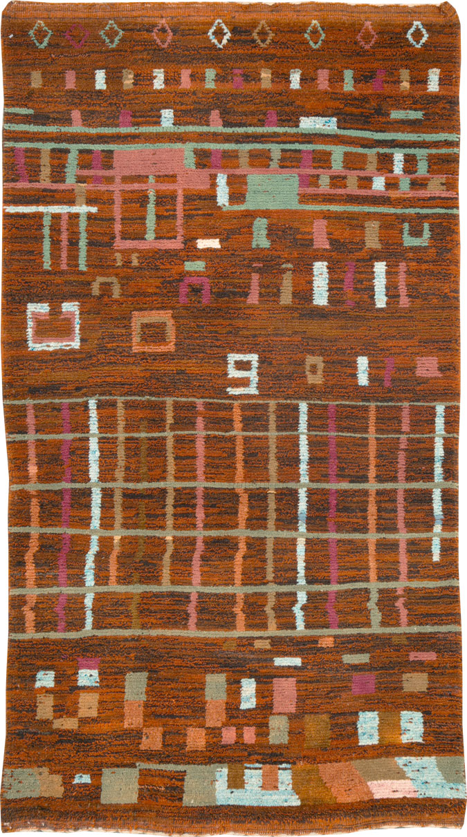Modern Moroccan Rug, No.26646 - Staging